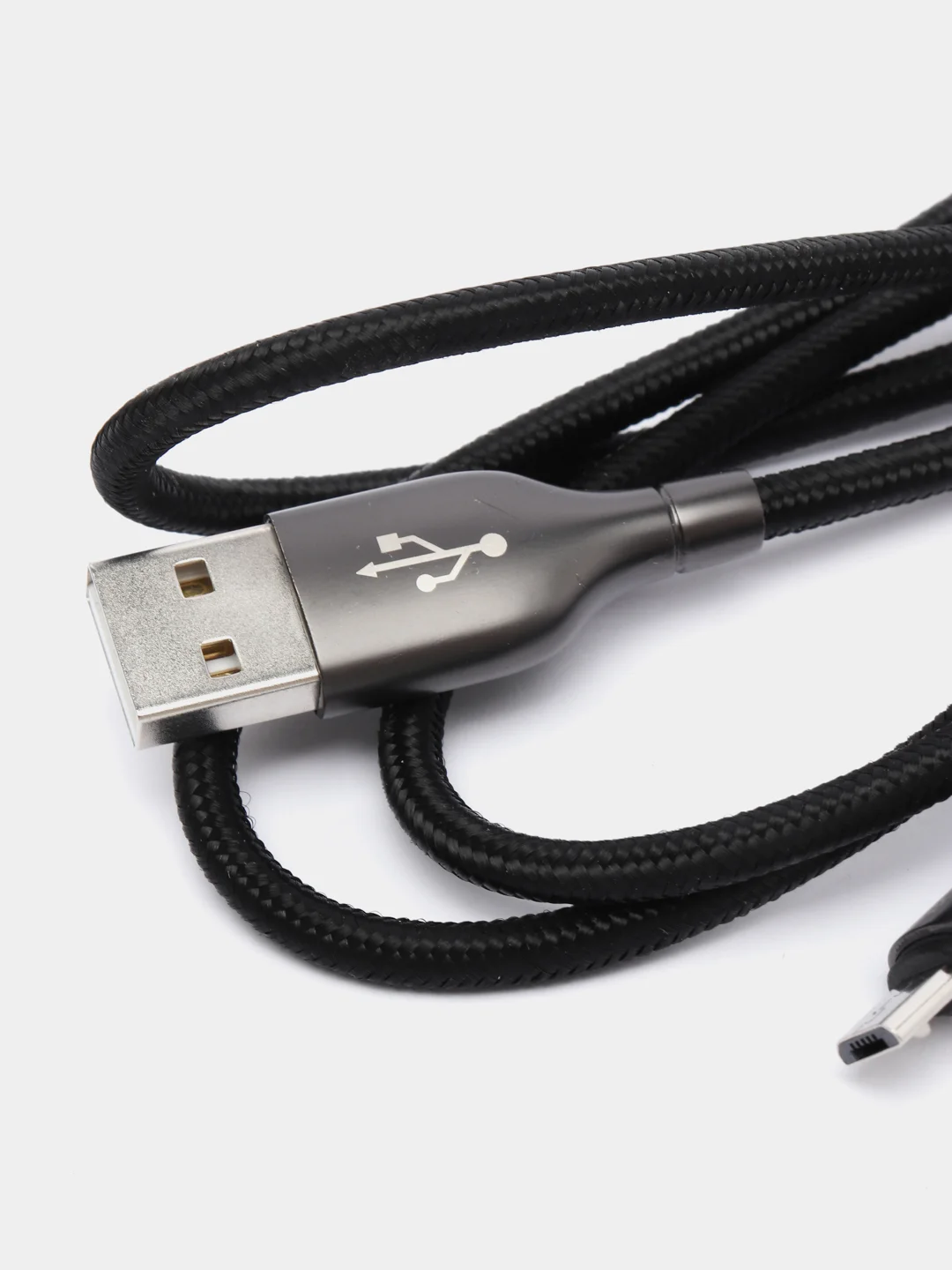 Кабель Micro USB / lightning / Type-C для зарядки и передачи данных
