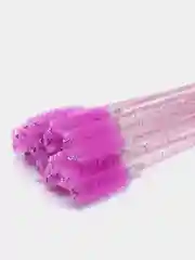 Фуксия щеточки для ресниц и бровей с блёстками (20 шт, 50 шт)