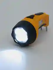 Фонарь аккумуляторный, LED, 4 яркости, вилка 220 В, пластик, 13 x 5,3 см