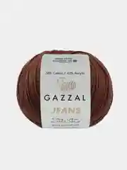 Пряжа Gazzal Jeans 58% Хлопок 42% Акрил 50г 170м  Газал Джинс