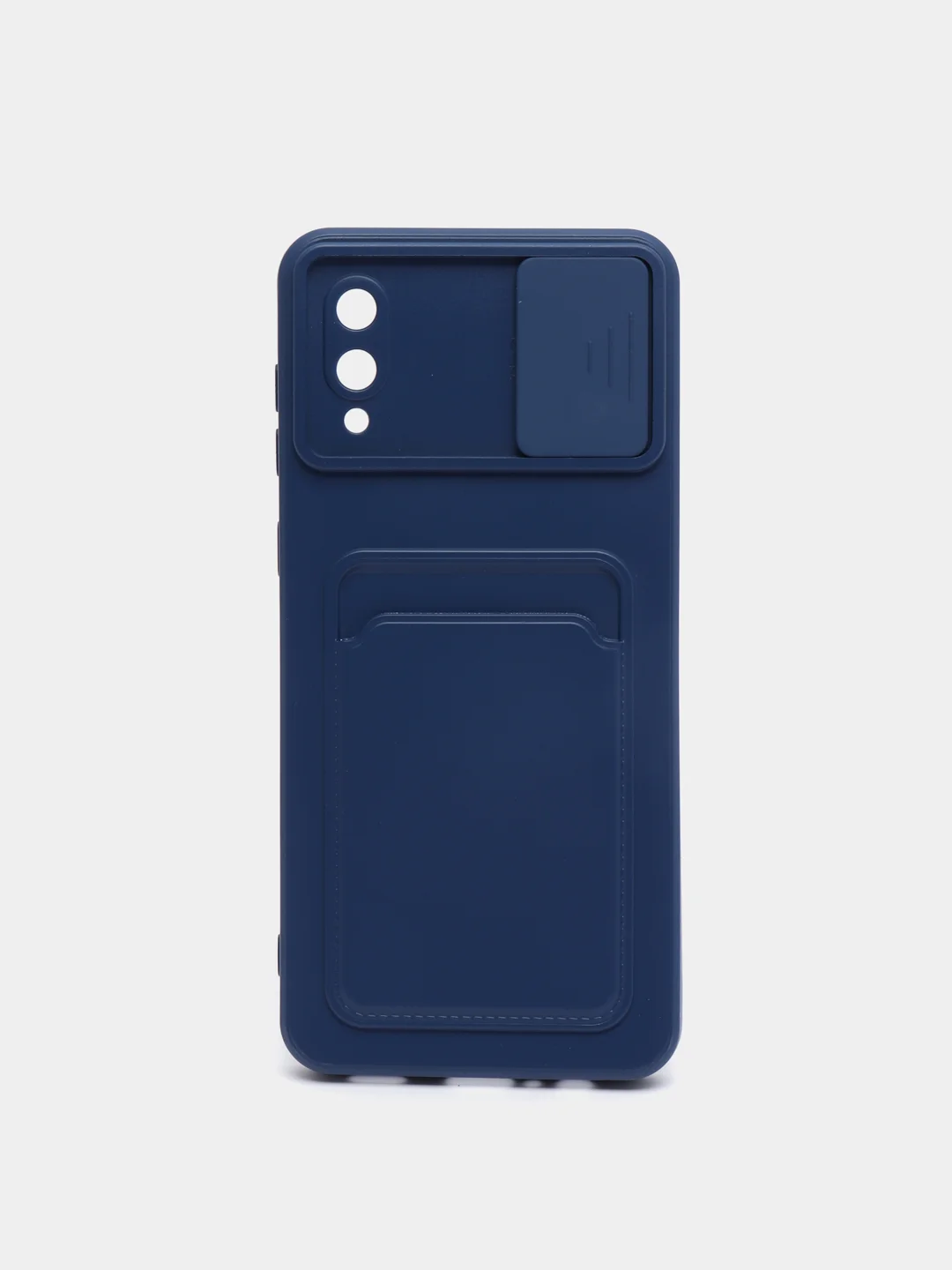 Темно-синий чехол-накладка c визитницей, для Samsung A22, A02S, A02, iPhone 13 Pro, 13 Pro Max