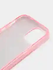 Розовый чехол для iPhone 12, 12 Pro 13 Pro Max 13 mini 14 Pro Max 15 Pro Max блестящий сияющий