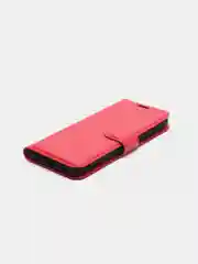 Красный чехол-книжка для Samsung A41 с магнитной застежкой