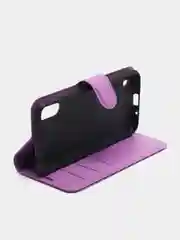 Лавандовый чехол-книжка для Samsung A01, с магнитной застежкой