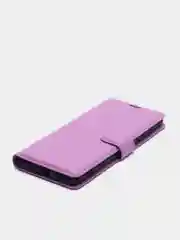 Лавандовый чехол-книжка для Samsung A71 5G с магнитной застежкой