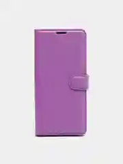 Лавандовый чехол-книжка для Samsung A71 5G с магнитной застежкой