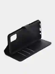 Черный чехол-книжка для Samsung A71 5G с магнитной застежкой