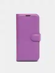 Лавандовый чехол-книжка для Samsung A41 с магнитной застежкой