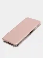 Розовый чехол книжка Xiaomi POCO F3, POCO M3, POCO X3 NFC, POCO X3 PRO с функцией подставки
