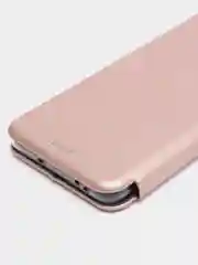 Розовый чехол книжка Xiaomi POCO F3, POCO M3, POCO X3 NFC, POCO X3 PRO с функцией подставки