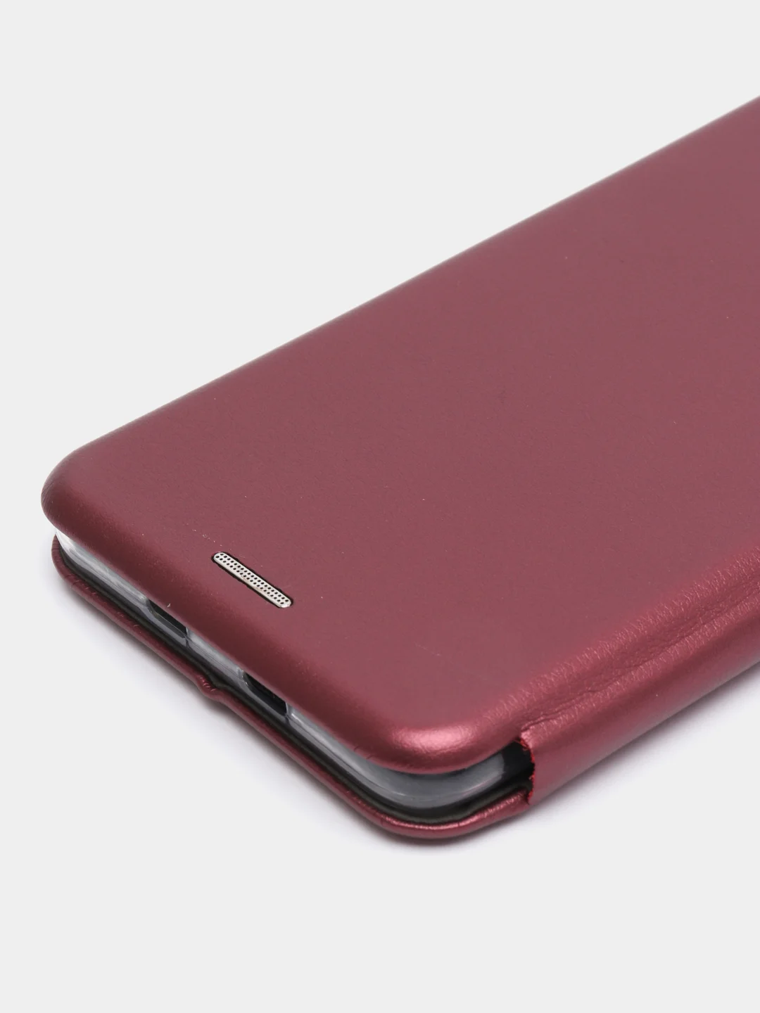 Багровый чехол книжка Xiaomi POCO F3, POCO M3, POCO X3 NFC, POCO X3 PRO с функцией подставки