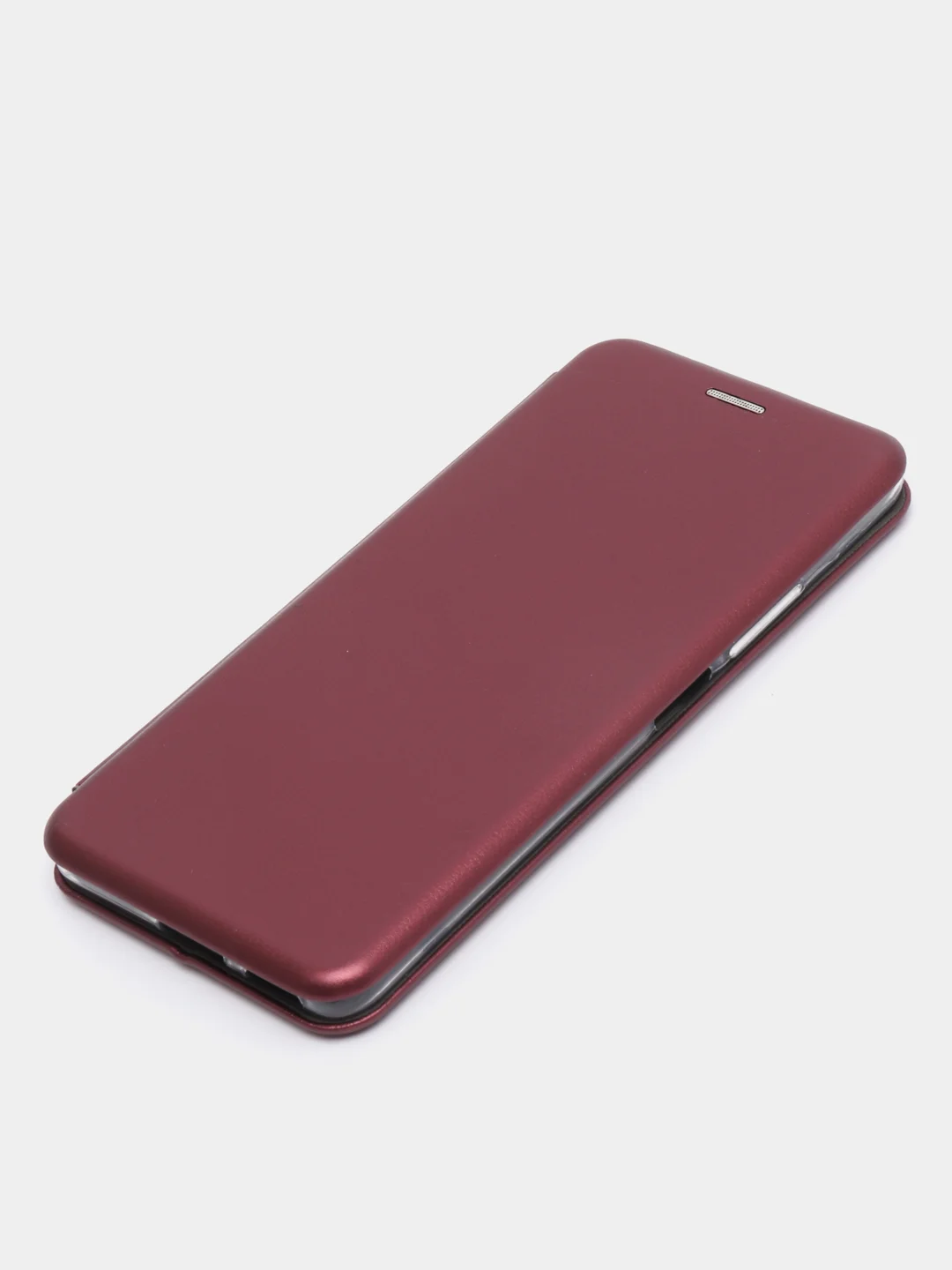 Багровый чехол книжка Xiaomi POCO F3, POCO M3, POCO X3 NFC, POCO X3 PRO с функцией подставки