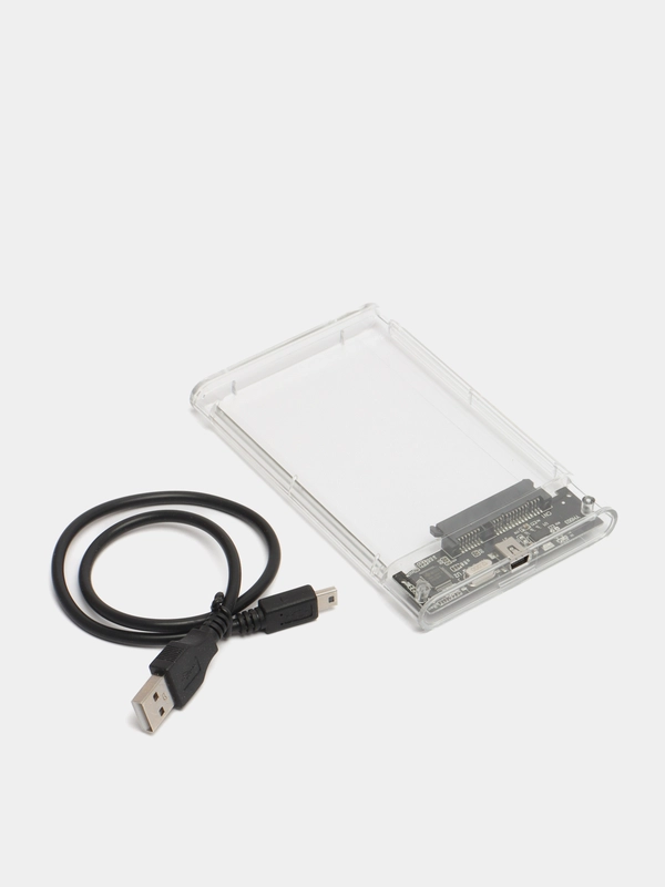 Корпус внешнего жесткого диска USB 2.0 для HDD SSD 2,5