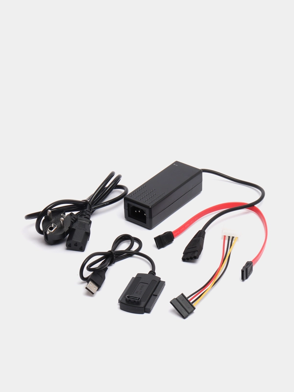 Переходник-адаптер для дисков 3.5 и 2.5 SATA-IDE-USB