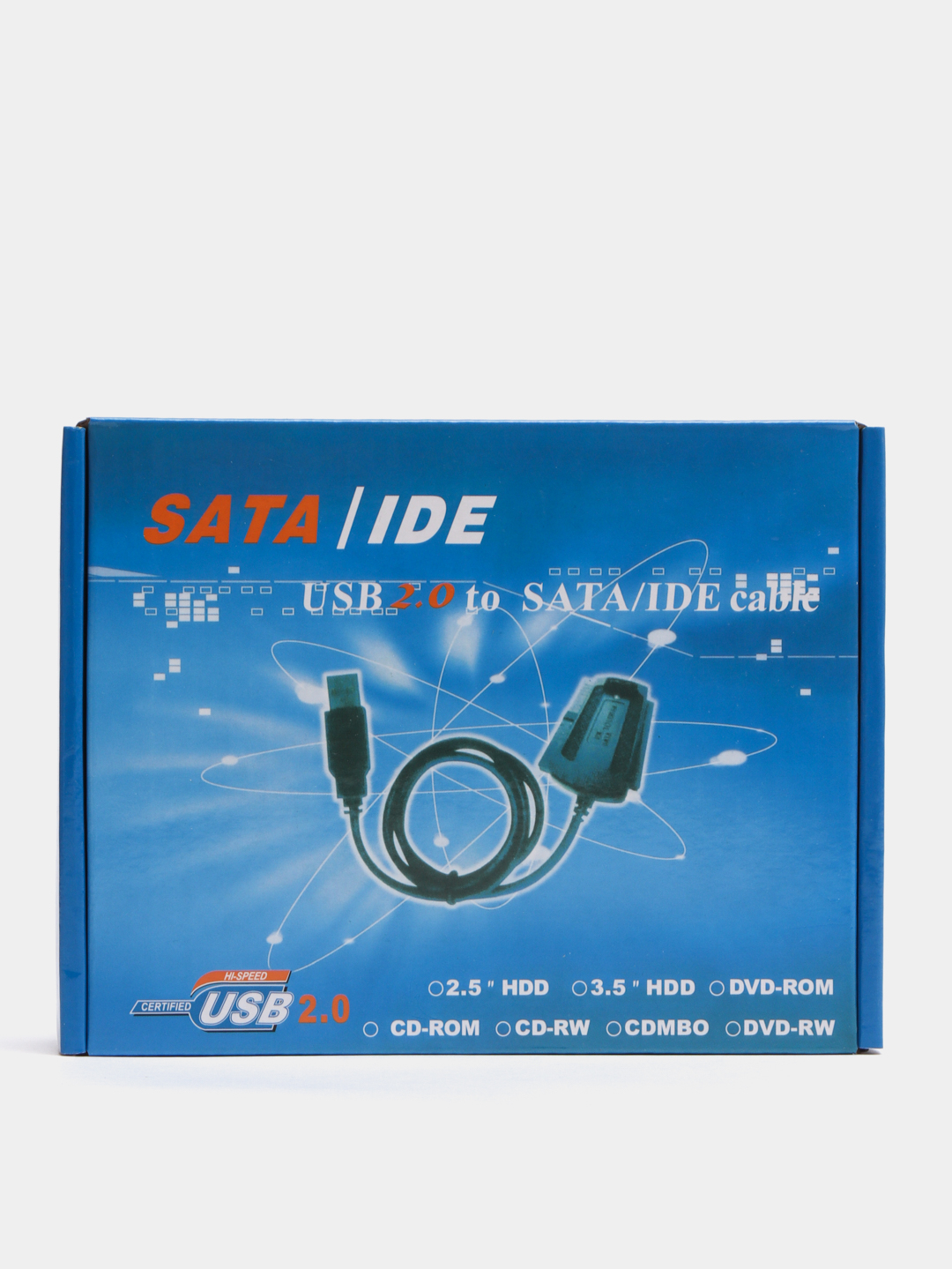 Переходник-адаптер для дисков 3.5 и 2.5 SATA-IDE-USB купить по цене 1599 ₽  в интернет-магазине Магнит Маркет