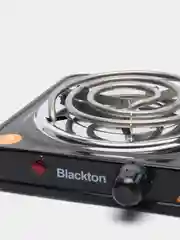 Белый электрическая плита Blackton Bt HP102B Black, настольная, одноконфорочная, 1000Вт