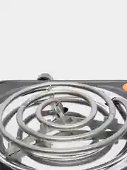 Белый электрическая плита Blackton Bt HP102B Black, настольная, одноконфорочная, 1000Вт