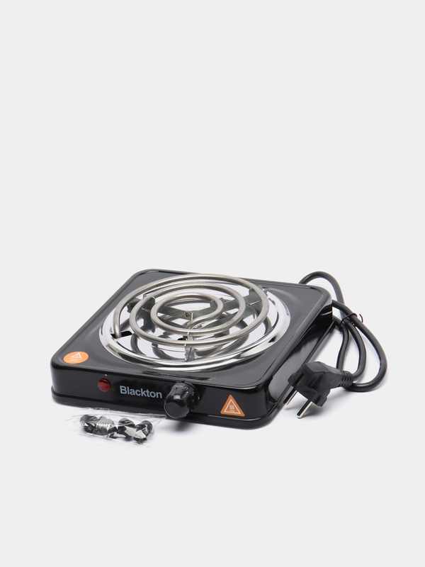 Электрическая плита Blackton Bt HP102B Black, настольная, одноконфорочная, 1000Вт