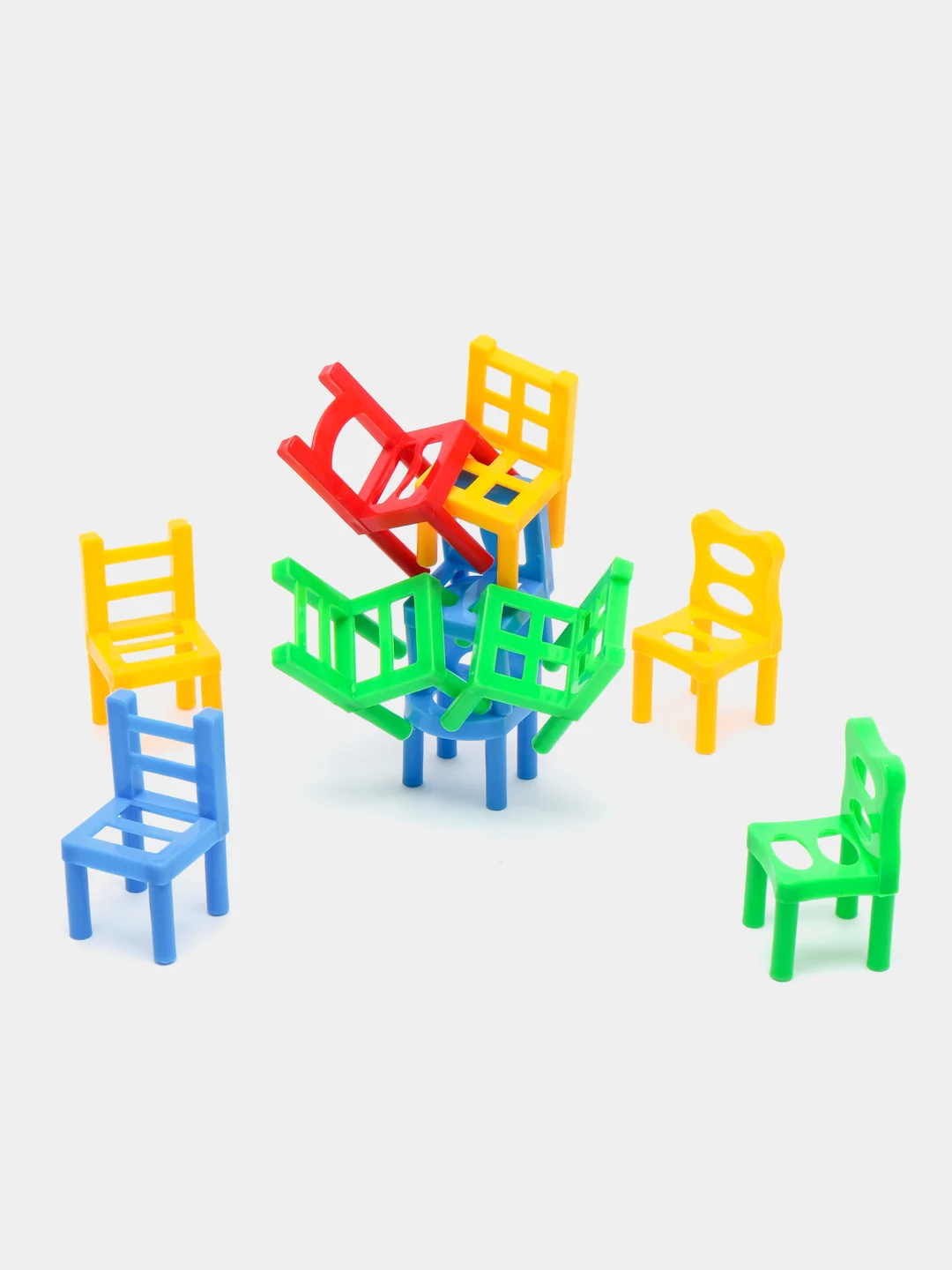 Настольная игра на равновесие "На 4 ногах", 18 стульев (7722463)