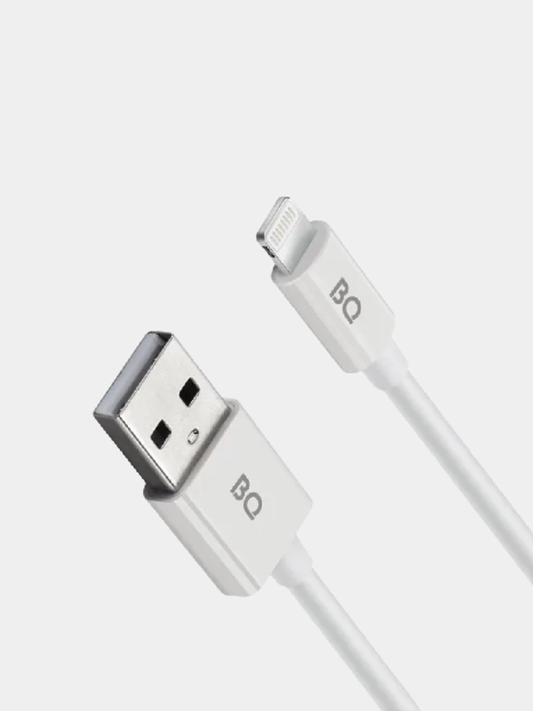 Кабель для зарядки BQ CL01 / CL02, Type-C-Lightning / USB-Lightning, 2.0 A, 1.2 м