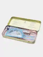 Готовальня 9 предметов в металлическом пенале