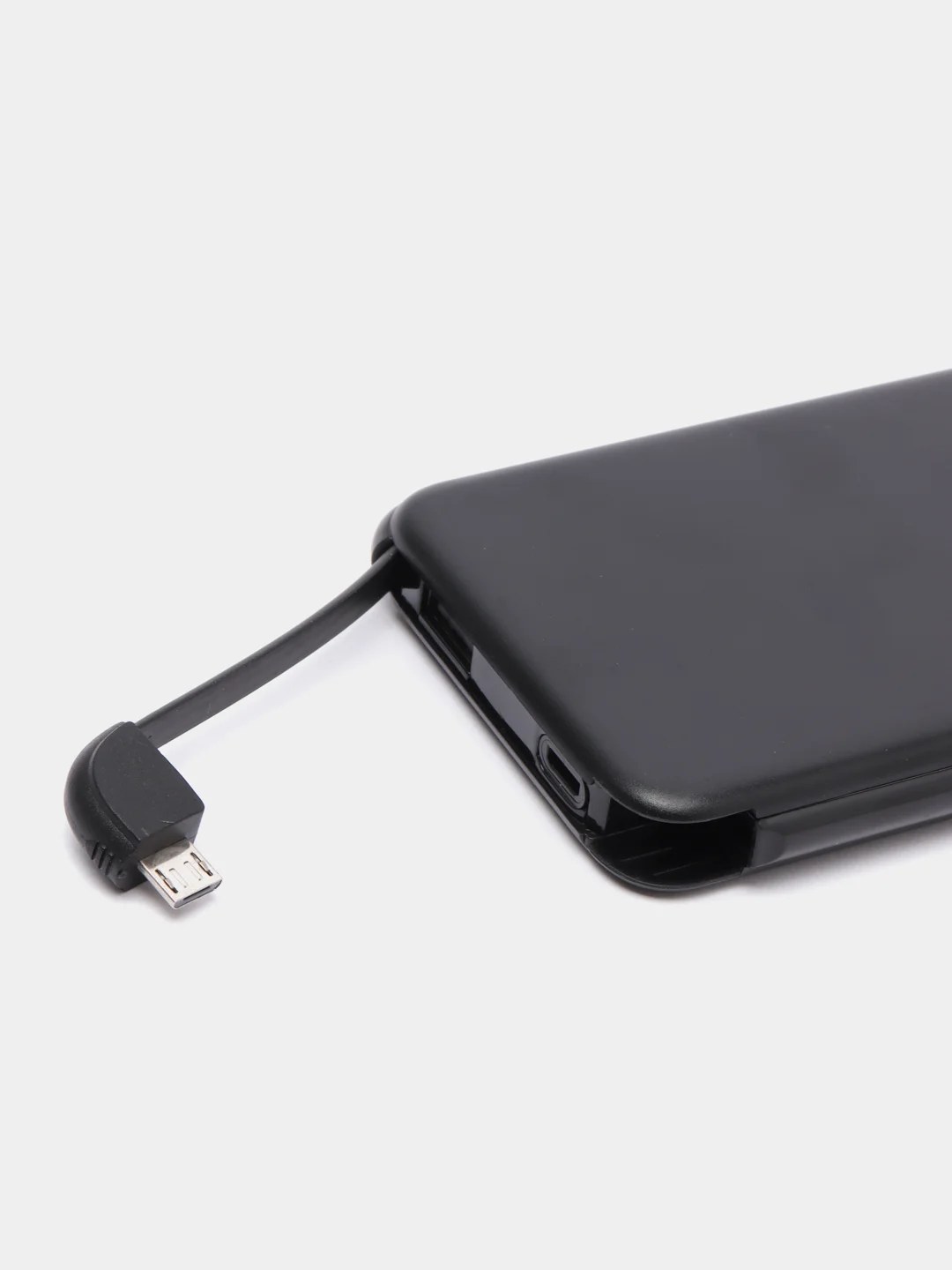 Черный powerbank внешний аккумулятор 10000 mAh