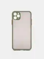 Оливковый чехол защитный матовый, жесткий, для iPhone Айфон XS Max / 11 / 11 Pro / 11 Pro Max / 12