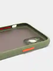 Оливковый чехол защитный матовый, жесткий, для iPhone Айфон XS Max / 11 / 11 Pro / 11 Pro Max / 12