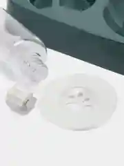 Зеленый миска двойная, для домашних животных