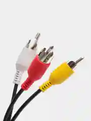 Алый аудио видео кабель SCART - 4RCA / 2RCA