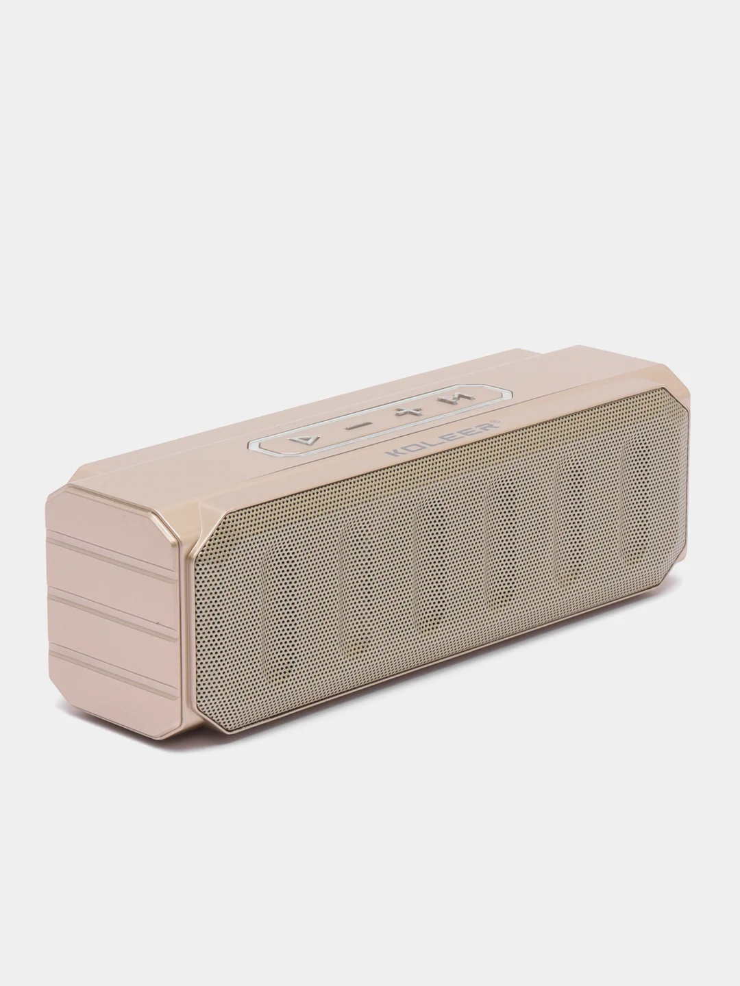 Золотой колонка беспроводная KOLEER S813, портативная колонка, блютус колонка, bluetooth колонка