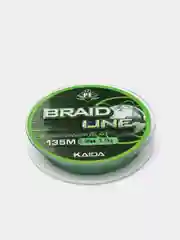 Плетеный шнур для рыбалки 135м., плетенка, леска Кайда Braid line PE 100% Line
