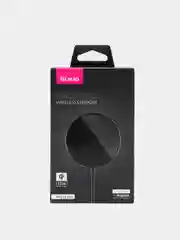 Черный беспроводное магнитное зарядное устройство Olmio MagCharge, 15W