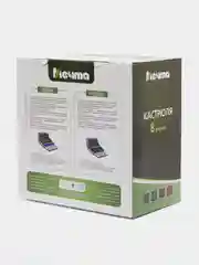 Кастрюля 8 л Мечта, износостойкое покрытие Granit black, тяжёлая, в упаковке с крышкой