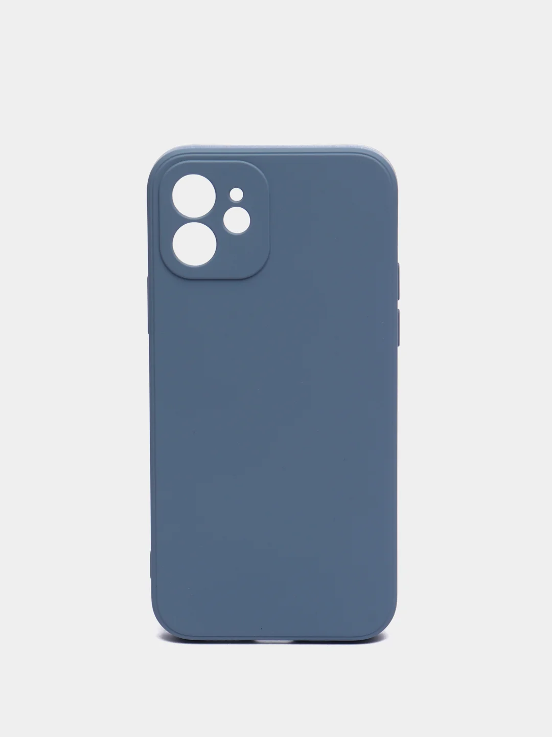 Голубой силиконовый чехол для iPhone 11, XR, 12, 7, 8, 7+, 8+, X, Xs, Pro, Max, mini