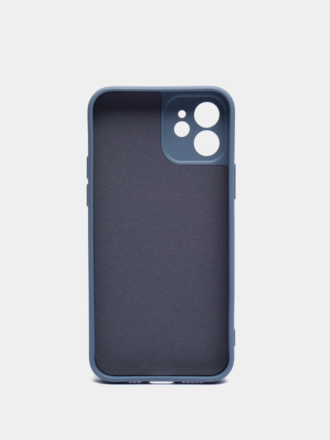 Голубой силиконовый чехол для iPhone 11, XR, 12, 7, 8, 7+, 8+, X, Xs, Pro, Max, mini
