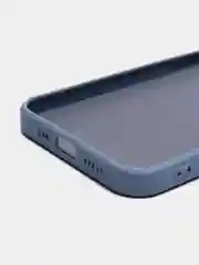 Голубой силиконовый чехол для iPhone 11, XR, 12, 7, 8, 7+, 8+, X, Xs,  Pro, Max, mini