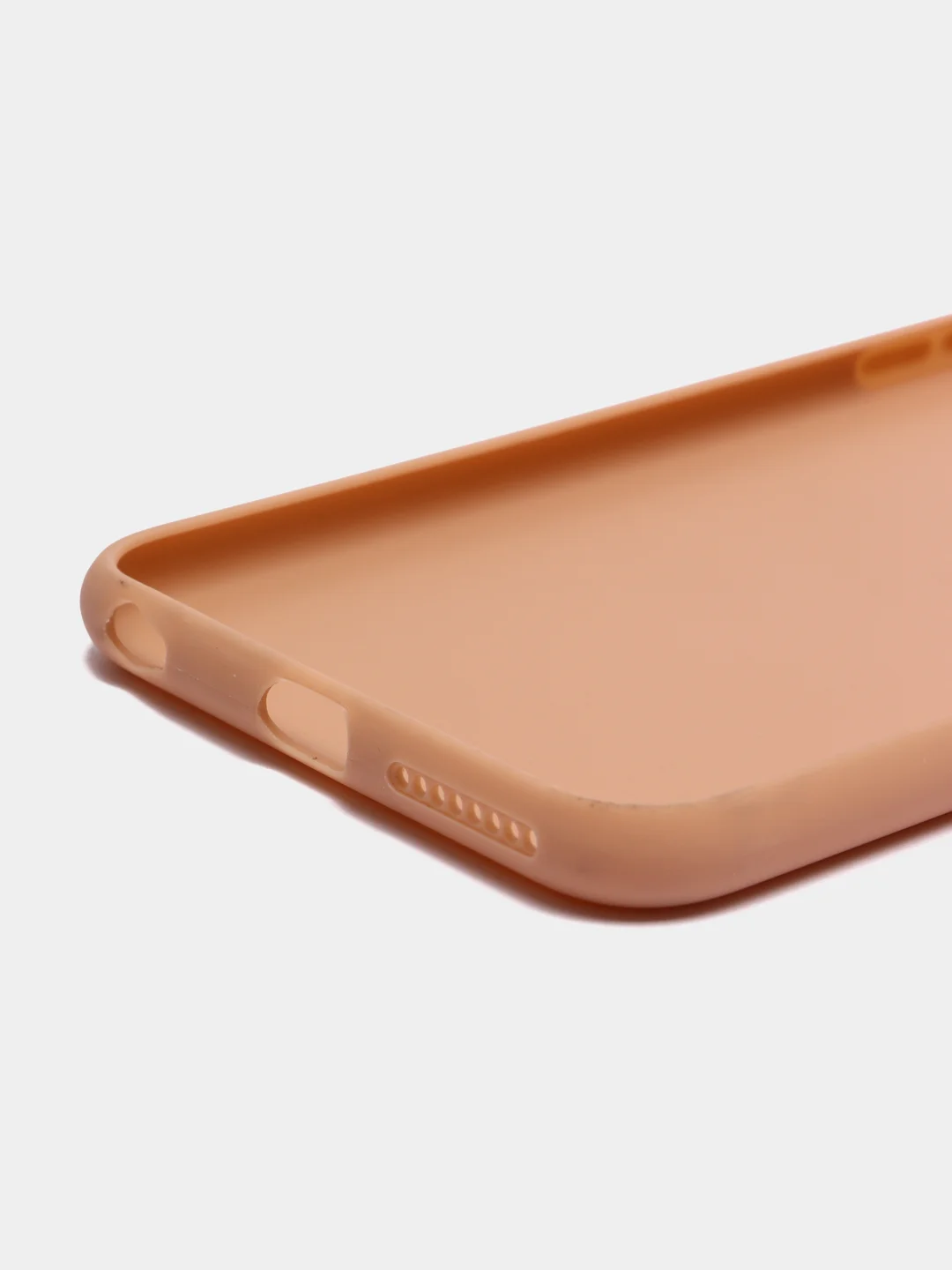 Бежевый яркий силиконовый чехол для iPhone, 14 цветов