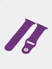 Фиолетовый силиконовый ремешок для Apple Watch 3, 4, 5, 6, 7, SE на 38/42/40/44