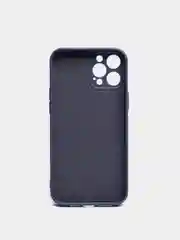 Голубой силиконовый чехол для iPhone 11, XR, 12, 7, 8, 7+, 8+, X, Xs,  Pro, Max, mini
