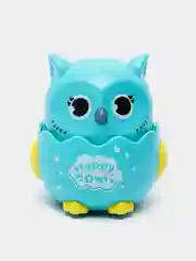 Бирюзовый заводная детская развивающая игрушка Сова совушка