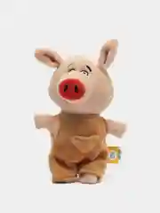 Мягкая игрушка Оранжевая  корова поросенок Коля