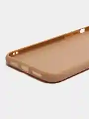 Бежевый яркий силиконовый чехол для iPhone, 14 цветов