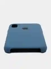 Индиго чехол силиконовый для iPhone X/XS (Айфон)