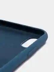 Индиго чехол силиконовый для iPhone X/XS (Айфон)