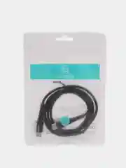 Черный кабель Quick charge 3.0 А, 60 W для зарядки и передачи данных USB C-type С Qualcomm 3.0
