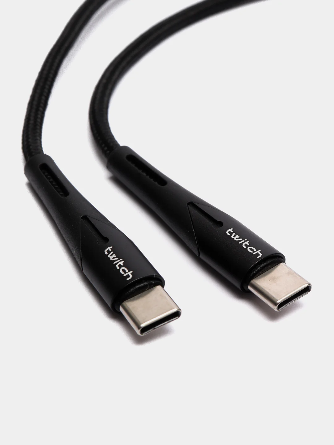 Черный кабель Quick charge 3.0 А, 60 W для зарядки и передачи данных USB C-type С Qualcomm 3.0