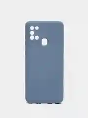 Небесно-голубой чехол для Samsung A02S, A21S, A12, A50, A01core, A10, A52, M31S, A11/M11, A41, A32 бархат