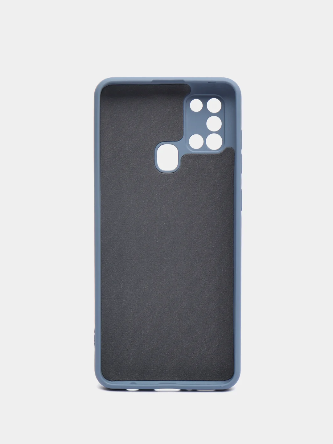Небесно-голубой чехол для Samsung A02S, A21S, A12, A50, A01core, A10, A52, M31S, A11/M11, A41, A32 бархат