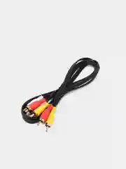 Кабель 3 x RCA (M) - 3 x RCA (M), 1.5 м, аудио/видео, VCOM